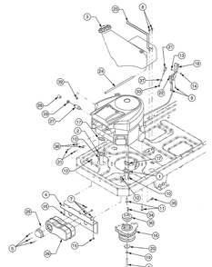 Part Location Diagram of 714-04037 MTD Key-sq